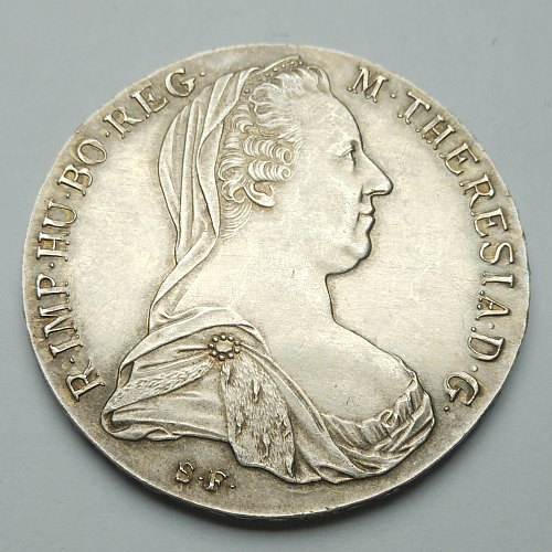 1780 Maria Theresa Thaler - Obverse