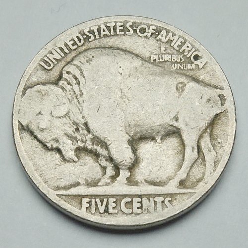 1924 Indian Head Nickel - Reverse