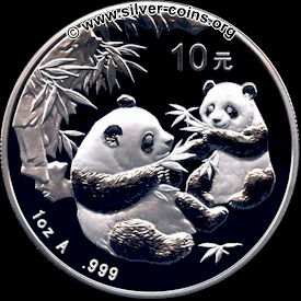 2006 panda coin reverse