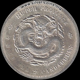 chinese silver dragon dollar coin