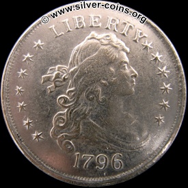 counterfeit 1796 draped bust dollar