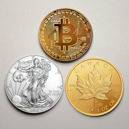 investing in gold or silver bullion coins vs bitcoins